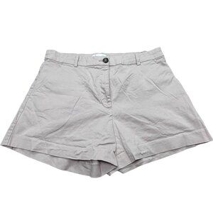 H&M Womens Pink Cotton Blend Shorts Size 12